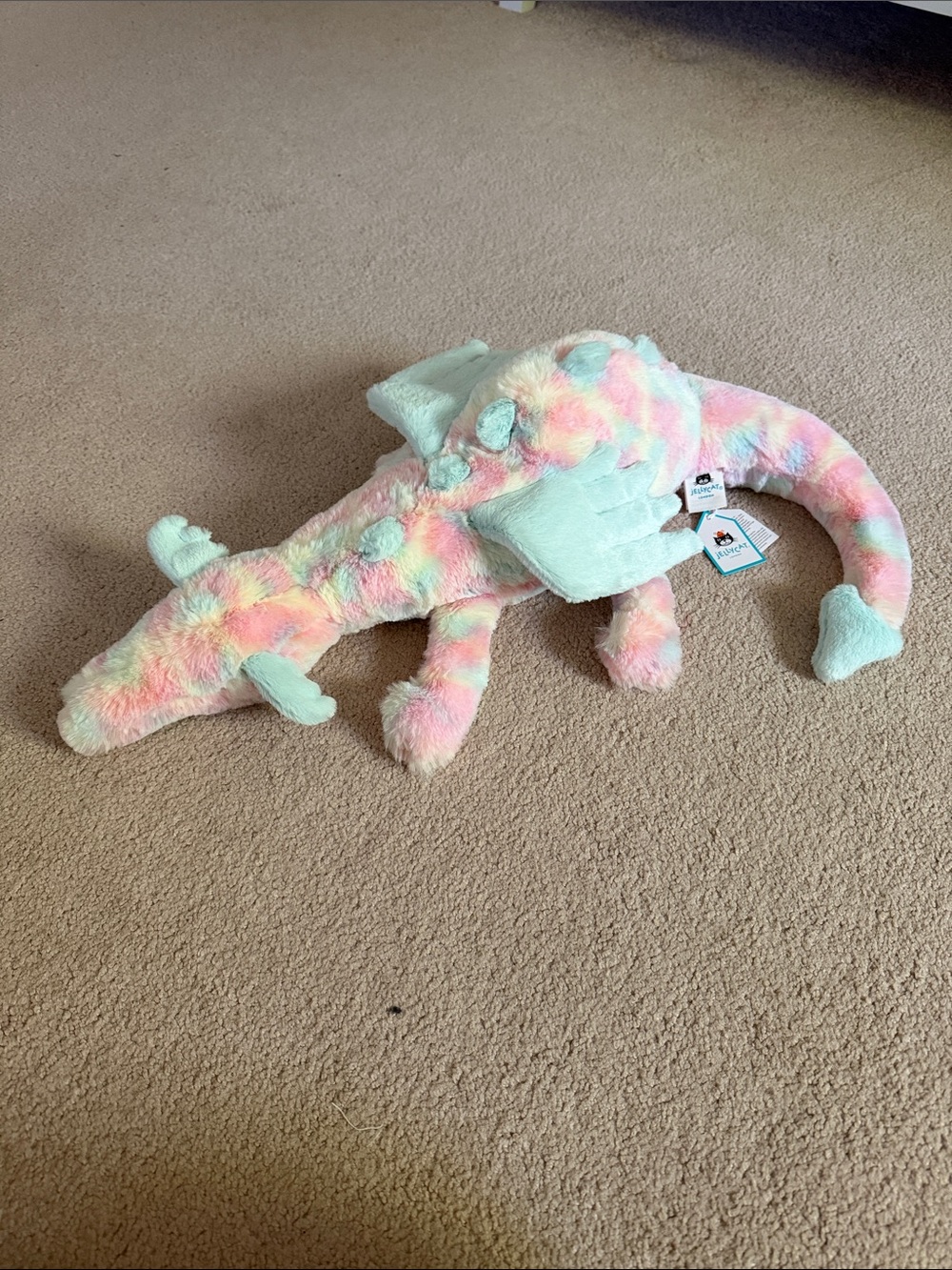 NWT Authentic Jellycat Lazulia Dragon